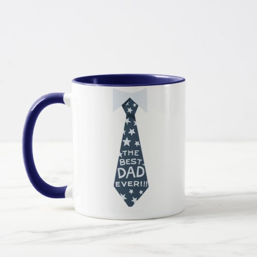 'The Best Dad Ever' Father's Day Birthday Gift  Tasse (Links)