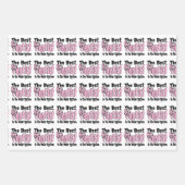 The Best Dentist in the Molar System Gift Geschenkpapier Set (Vorderseite)