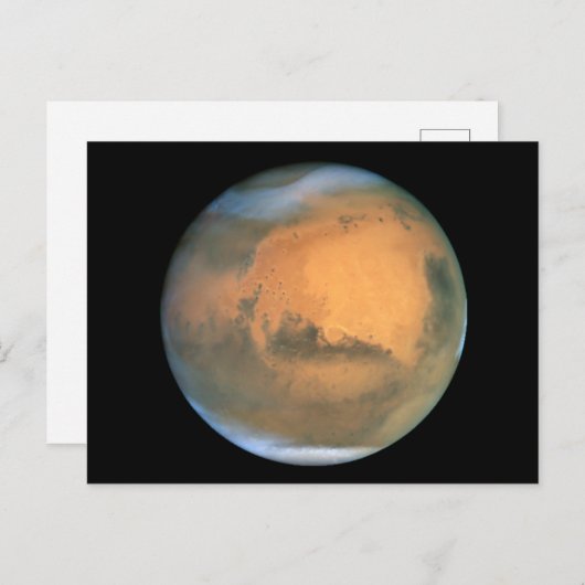 The best Earth-based view of Mars ever Postkarte (Vorne/Hinten)