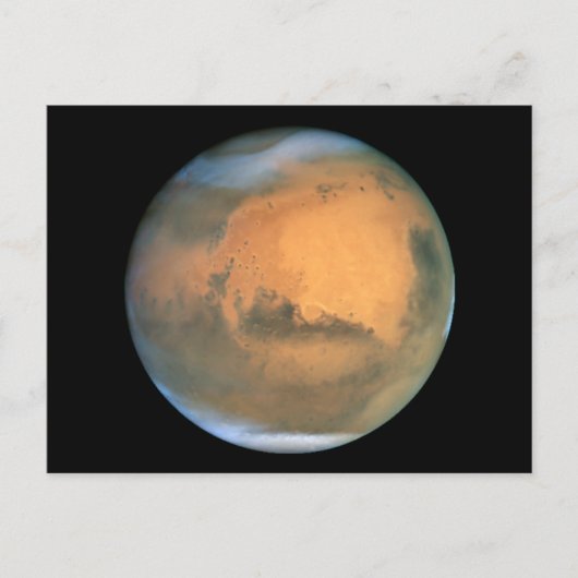 The best Earth-based view of Mars ever Postkarte (Vorderseite)