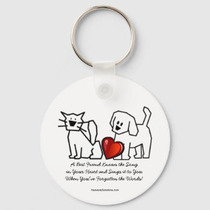 The Best Friends Collection Song Schlüsselanhänger