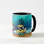 THE BEST FRIENDS STRAWBERRY AND PINEAPPLE TASSE (VorderseiteRechts)