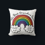 The Best Grandma Granny Ever Colorful Rainbow Kissen<br><div class="desc">Personalize for your special Grandma,  Grandmother,  Granny,  Nan or Nanny to create a unique gift for birthdays,  Christmas,  mother's day,  baby showers,  or any day you want to show how much she means to you. A perfect way to show her how amazing she is every day. Designed by Thisisnotme©</div>