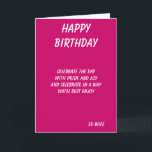 The best in everything-ex-wife birthday cards karte<br><div class="desc">birthday greeting cards with dedication to a special ex-wife -the best in everything</div>