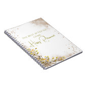 The Best Is Yet to Come Elegant Retirement Gift Notizblock (Rechte Seite)