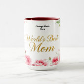 The Best Mom Ever | Cozy Heart Mug Tasse (Zentrum)