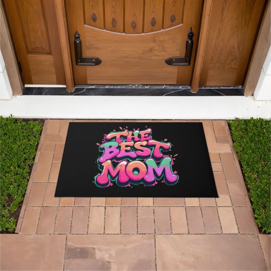 The best mom Stil Fußmatte (Außenbereich)