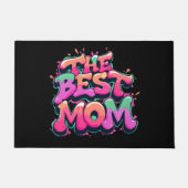 The best mom Stil Fußmatte (Vorderseite)