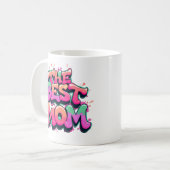 The best mom Stil Kaffeetasse (Vorderseite Links)