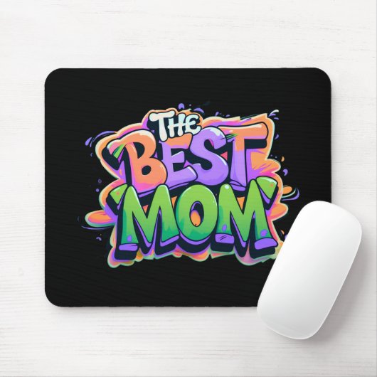 The best mom Stil Mousepad (Mit Mouse)