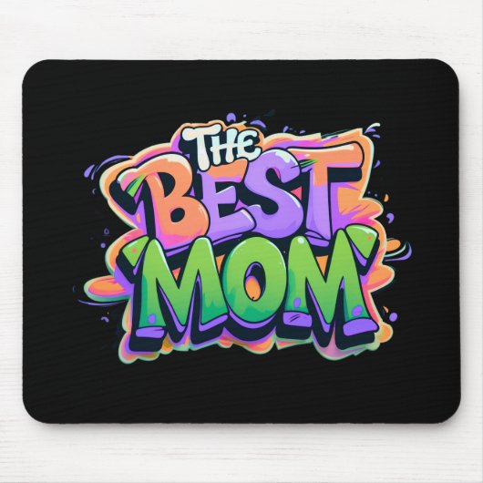 The best mom Stil Mousepad (Vorne)