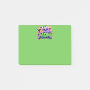 The best mom Stil Post-it Klebezettel