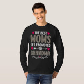 The Best Moms Get Promoted To Grandma Leopard T-Shirt (Vorne ganz)