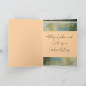 The Best Oma In German Folded Greeting Card Karte (Innenseite)