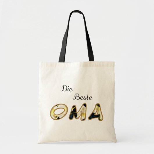 The Best Oma In German Tote Bag Tragetasche (Vorne)
