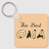 The Best Oma Keychain Schlüsselanhänger (Vorderseite)