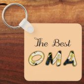 The Best Oma Keychain Schlüsselanhänger (Vorderseite)