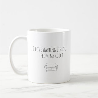The best way to wash dishes kaffeetasse