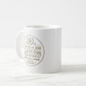 The Best World Dad / Taza de Café Kaffeetasse (Vorderseite Links)