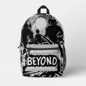 'The BEYOND' Horror-Comic-Rucksack Bedruckter Rucksack (Vorderseite)
