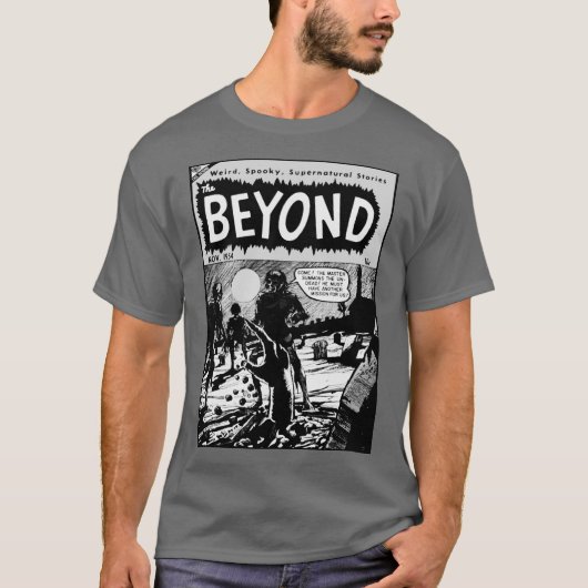 'The BEYOND' Horror Comic T-Shirt (Vorderseite)