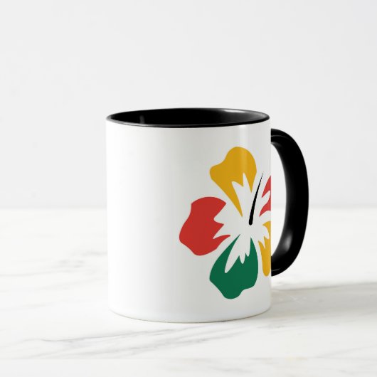 The BHM Hibiscus Mug Tasse (VorderseiteRechts)