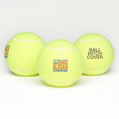 The Big Alaska Show Ball Hitch Cover Tennis Ball (Multi)
