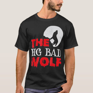 The Big Bad Wolf Halloween Kostüm Funny Niedliches T-Shirt