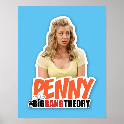 The Big Bang Theory | Penny Poster (Vorne)