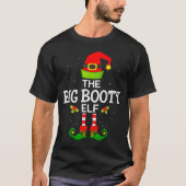 The Big Booty Elf Christmas Family Matching Pajama T-Shirt (Vorderseite)