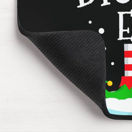 The Big Bro Elf Christmas Family Matching Xmas Bro Mousepad (Ecke)