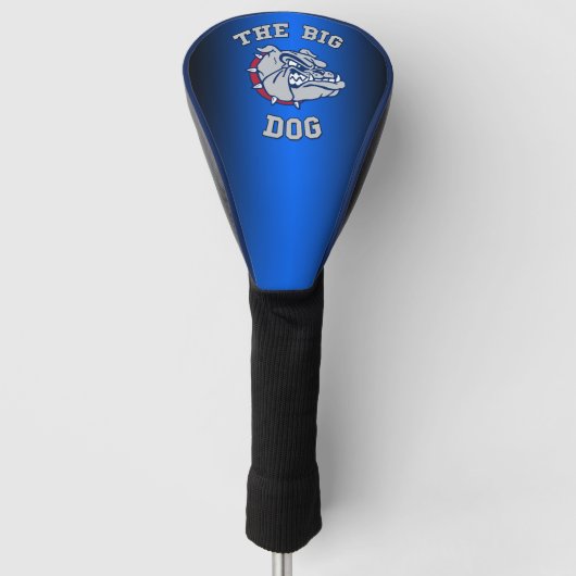 "The Big Dog" Treiberkopplung Golf Headcover (Vorderseite)