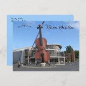 The Big Fiddle in Sydney Nova Scotia Postkarte (Vorne/Hinten)