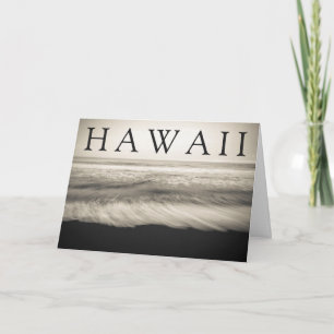 The Big Island Beach Hawaii   Alles Gute zum Gebur Karte