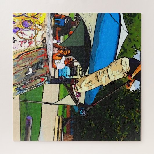 The Big Jump - Scooter Trick Puzzle (Horizontal)