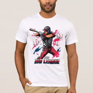"The Big League" Dynamic Baseball-Schlagmann-Aktio T-Shirt