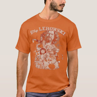 The Big Lebowski 1998 Vintage-Bowling-Collage-Illu T-Shirt