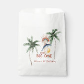 The Big One | Retro Sommer-Surf-Geburtstag Geschenktütchen (Vorderseite)