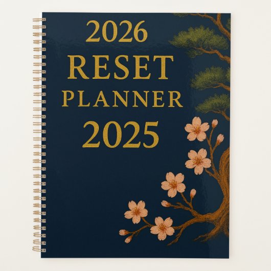The Big Reset Planner For 2026 Planer (Vorderseite)