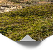 The Big Sur Küstenlinie in Kalifornien, USA Poster (Ecke)