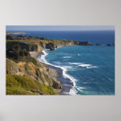 The Big Sur Küstenlinie in Kalifornien, USA Poster (Vorne)