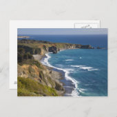 The Big Sur Küstenlinie in Kalifornien, USA Postkarte (Vorne/Hinten)