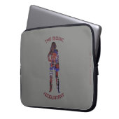 "The Bionic Accountant" Laptopschutzhülle (Vorderseite Links)
