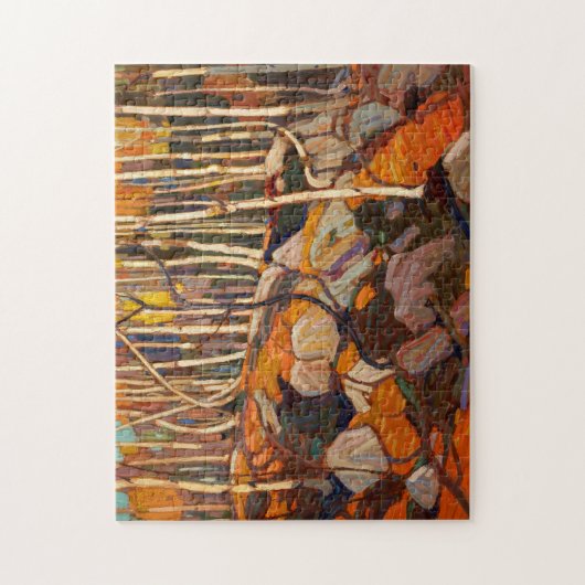The Birch Grove, Herbst 1915-1916 by Tom Thomson Puzzle (Vertikal)
