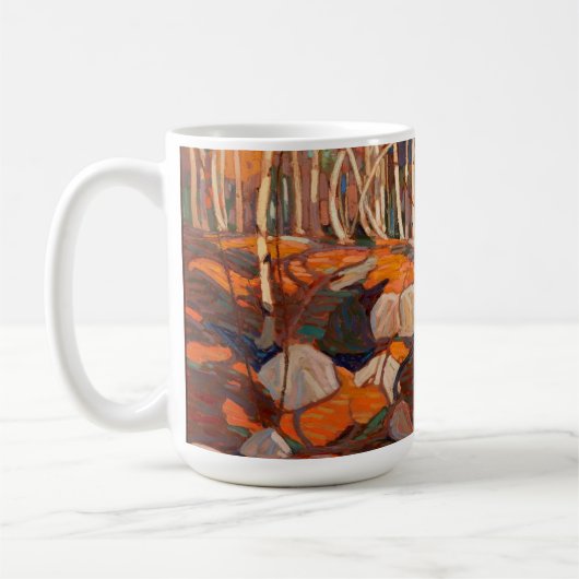 The Birch Grove - Tom Thomson Kaffeetasse (Links)