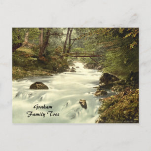 The Birks o'Aberfeldy, Perth and Kinross, Schottla Postkarte