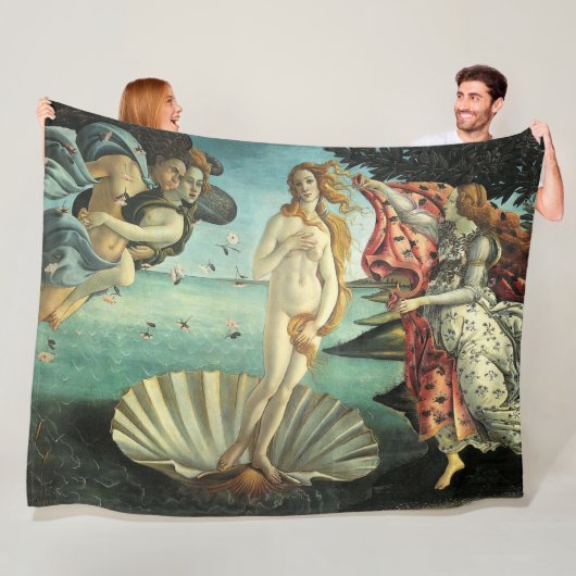 The Birth of Venus Fleecedecke (Beispiel)