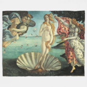 The Birth of Venus Fleecedecke (Vorderseite (Horizontal))