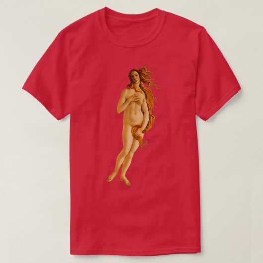 The Birth of Venus Sandro Botticelli 8 T-Shirt (Design vorne)