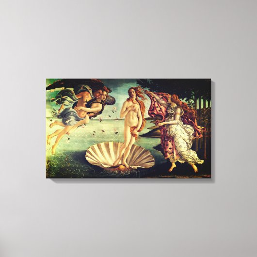 The Birth of Venus – Sandro Botticelli Leinwandd Leinwanddruck (Vorderseite)